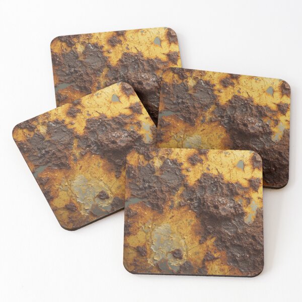 Item preview, Abstract Background of Oxidized Iron with Peeling Paint designed and sold by The Rust Lab.