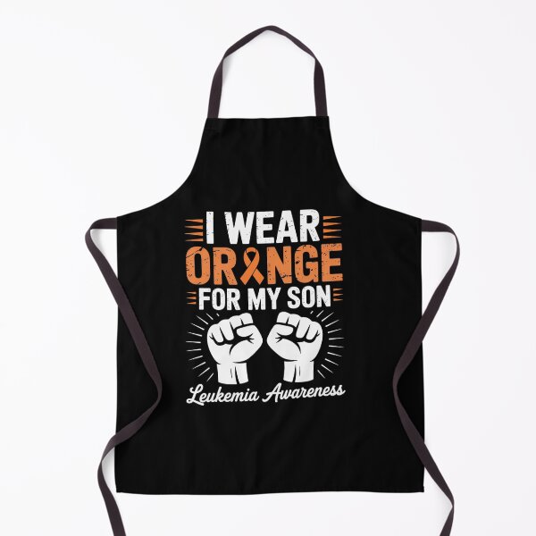 Item preview, I Wear Orange For Son Leukemia Cancer Awareness Month designed and sold by Rrettgison.