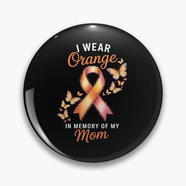 Item preview, I Wear Orange In Memory Of My Mom Leukemia Awareness Cancer designed and sold by Rrettgison.
