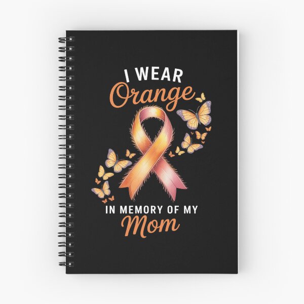 Item preview, I Wear Orange In Memory Of My Mom Leukemia Awareness Cancer designed and sold by Rrettgison.