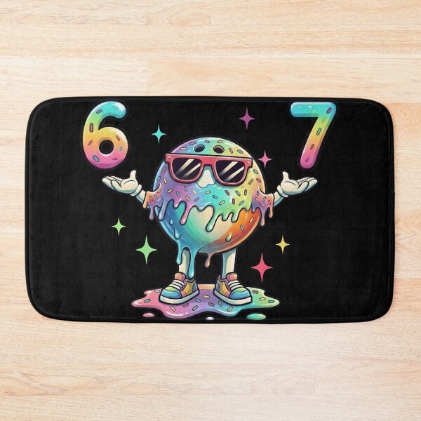 Item preview, Six Seven 67 6 7 Cool Bowling Sunglassses Meme Shirt designed and sold by LashondaGreen89.