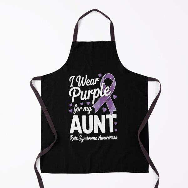 Item preview, I Wear Purple For My Aunt Rett Syndrome Awareness Ribbon designed and sold by Rrettgison.