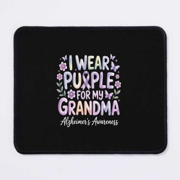 Item preview, I Wear Purple For My Grandma Alzheimers Awareness Support designed and sold by Rrettgison.
