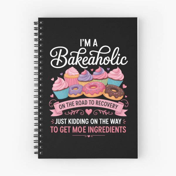 Item preview, I'm a Bakeaholic Funny Baking Baker Cupcake Cooking designed and sold by Morphologiona.
