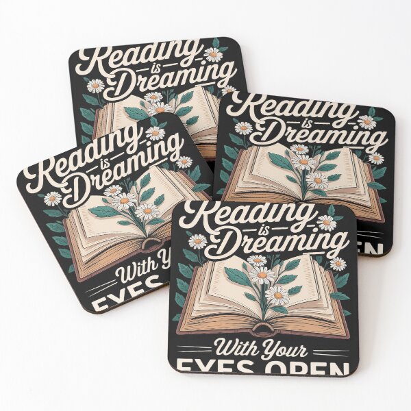 Item preview, Reading Is Dreaming With Your Eyes Open Reading Book Lover designed and sold by Voidbinder.