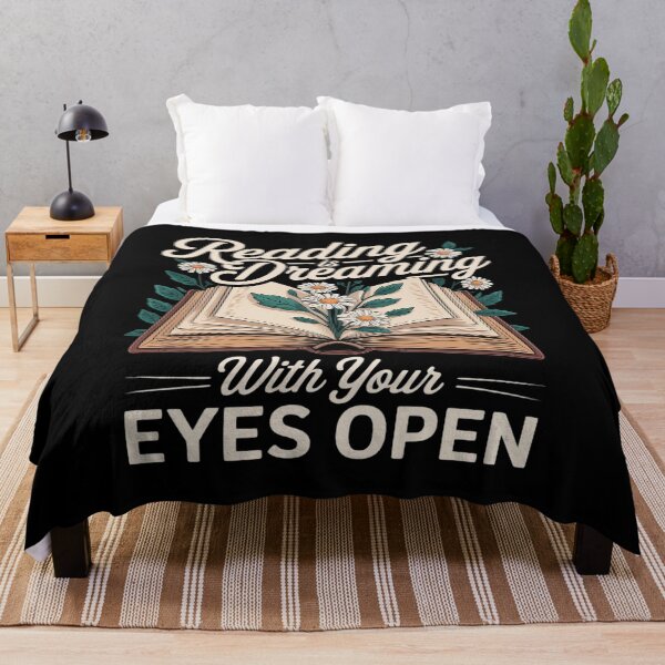 Item preview, Reading Is Dreaming With Your Eyes Open Reading Book Lover designed and sold by Voidbinder.