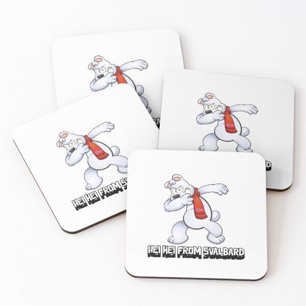 Item preview, Polar Bear Christmas in Svalbard Norway Gedelig Jul, God Jul, Longyearbyen Arctic Nation designed and sold by GraTEEtude.