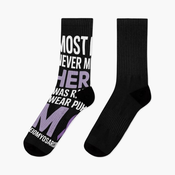 Item preview, I WEAR PURPLE FOR MY MOM LEIOMYOSARCOMA AWARENESS designed and sold by Rrettgison.
