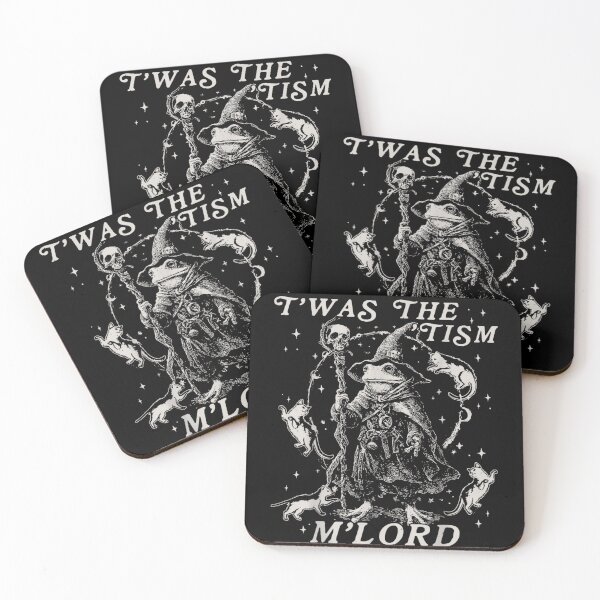 Item preview, Whimsical Frog Wizard Skeleton Humor Fantasy Illustration Dark Aesthetic designed and sold by YubitaLeLe.