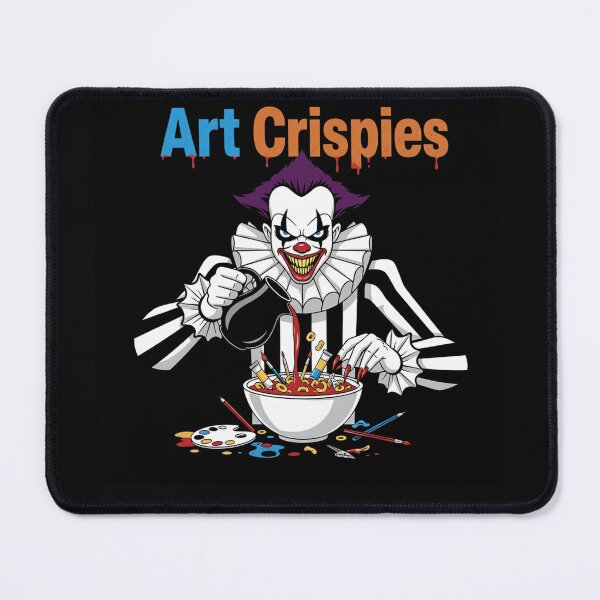 Item preview, Spooky Retro Art Crispies Terrifier Horror Movie designed and sold by IrinaVeradeLeal.