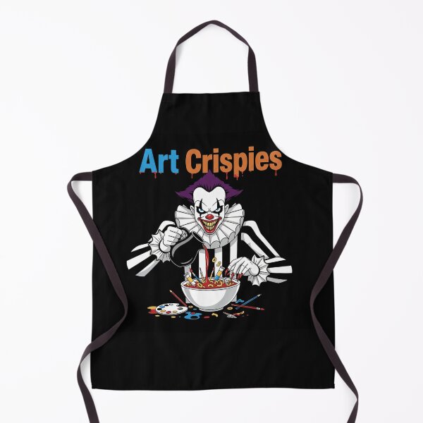 Item preview, Spooky Retro Art Crispies Terrifier Horror Movie designed and sold by IrinaVeradeLeal.