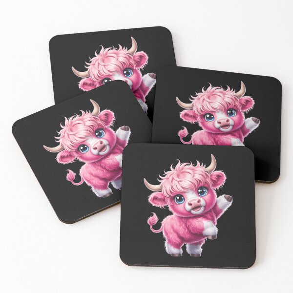 Item preview, Dabbing Highland Cow Girls Kids Boys Valentines Day designed and sold by Morphologiona.