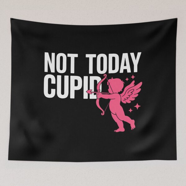 Item preview, Funny & Cute Not Today Cupid Valentines Day designed and sold by Morphologiona.