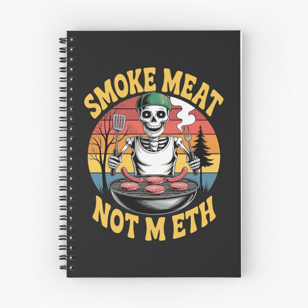 Item preview, Smoke Meat Not Meth Skeleton Funny Barbecue Grilling designed and sold by TAYLOROUSDALE.