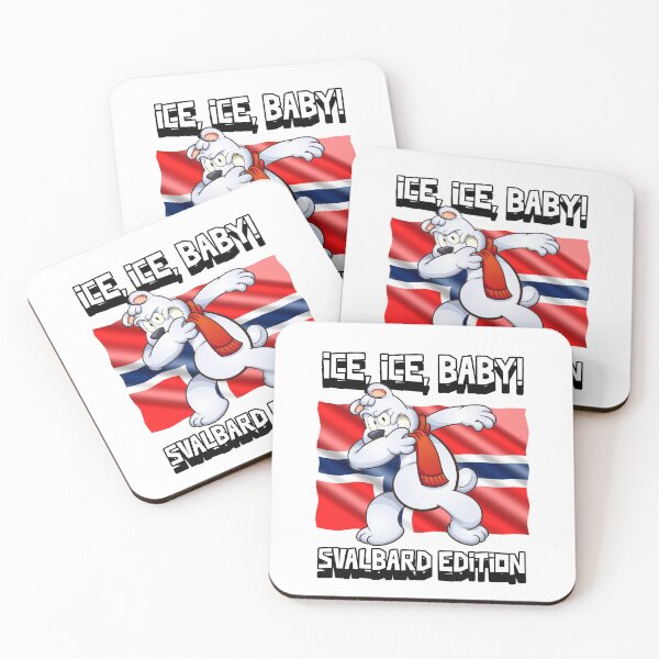 Item preview, Ice Ice Baby Polar Bear in Svalbard Norway Longyearbyen Arctic Nation designed and sold by GraTEEtude.