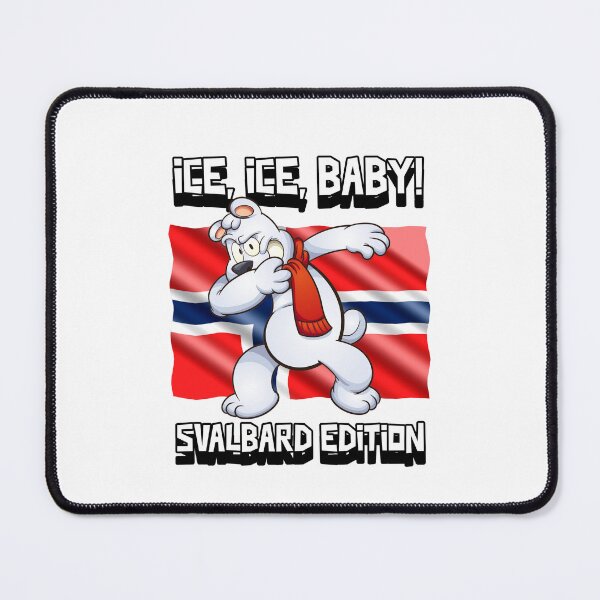 Item preview, Ice Ice Baby Polar Bear in Svalbard Norway Longyearbyen Arctic Nation designed and sold by GraTEEtude.
