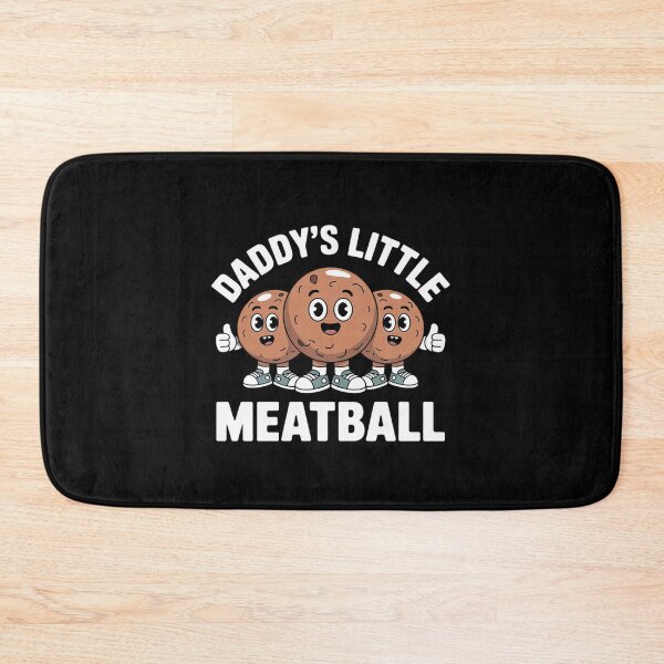 Item preview, Funny Daddy Little Meatball Italian Pun for Kids Boys Girls  designed and sold by RoyTill0Art.