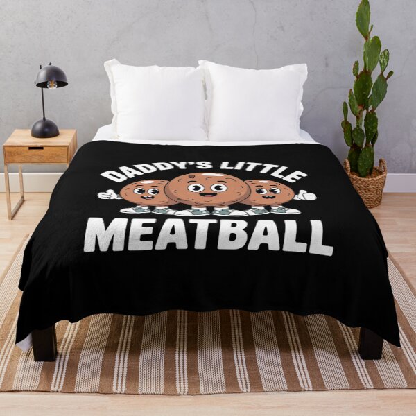 Item preview, Funny Daddy Little Meatball Italian Pun for Kids Boys Girls designed and sold by RoyTill0Art.