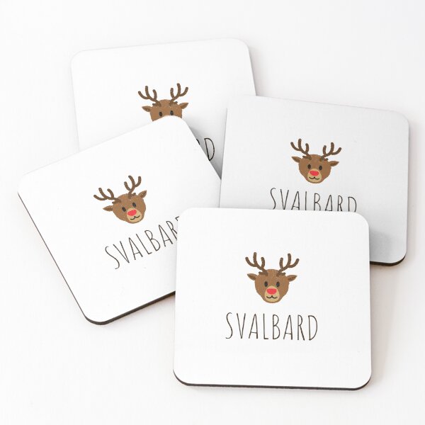 Item preview, Christmas in Svalbard Norway Reindeer Longyearbyen Arctic Nation designed and sold by GraTEEtude.