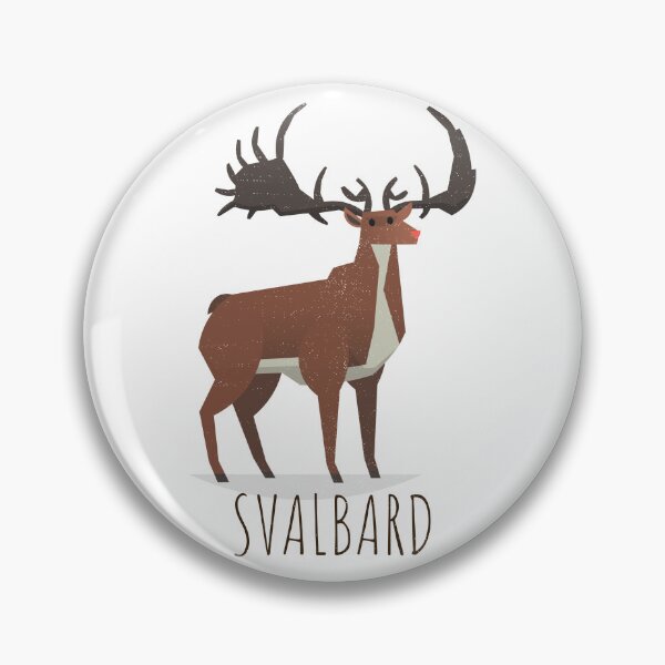 Item preview, Svalbard Reindeer Norway Longyearbyen Arctic Nation Gateway To The North Pole designed and sold by GraTEEtude.