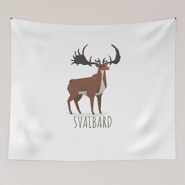 Item preview, Svalbard Reindeer Norway Longyearbyen Arctic Nation Gateway To The North Pole designed and sold by GraTEEtude.