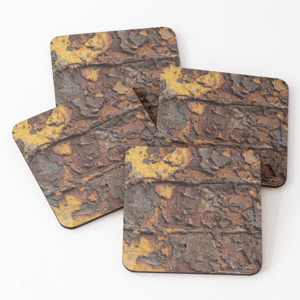 Item preview, Close-up of Orange and Brown Rust on Old Metal designed and sold by The Rust Lab.