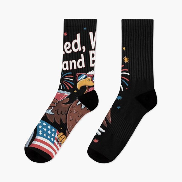 Item preview, Red, White and boozy - Patriotic Eagle designed and sold by Voidbinder.