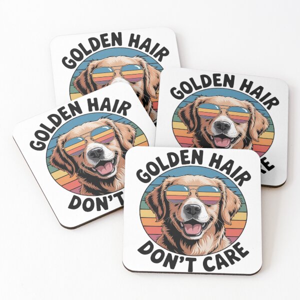 Artikelvorschau, Golden Retriever-Haar – egal! Lustiges Golden-Retriever-Haar entworfen und verkauft von StuffNestie.