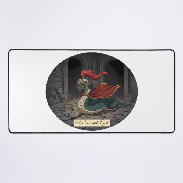 Item preview, The Snaknight's Quest | Loyal Adventure Design designed and sold by Pets & Memes & Stuff.