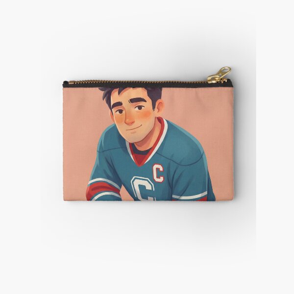 Item preview, Ilya Rozanov Inspired Hockey Portrait | Heated Rivalry Fan Art Illustration designed and sold by AbstractAuraArt.