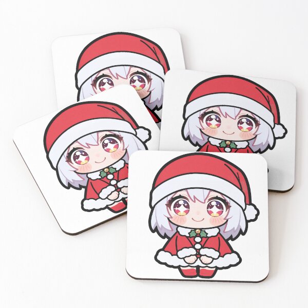 Item preview, Kawaii Christmas Anime Girl Sticker Design designed and sold by Atthapolaudom.