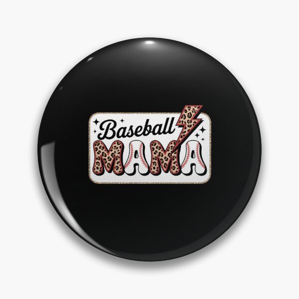 Item preview, Softball Baseball Mom Leopard Mother_s Day designed and sold by cosmicncozyS.