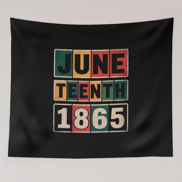 Artikelvorschau, Juneteenth 2026 – Feier der Befreiung der Schwarzen – Monat der Geschichte von 1865 entworfen und verkauft von Rrettgison.