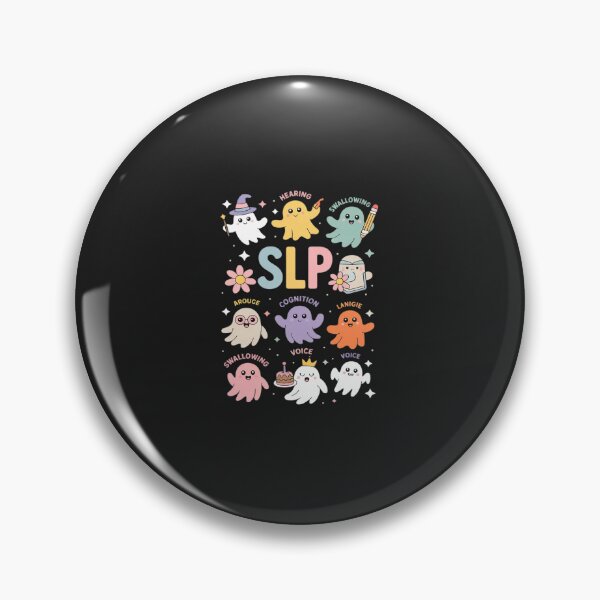 Item preview, Speech Therapy Halloween Spooky SLP Ghosts Pumpkins designed and sold by TAYLOROUSDALE.