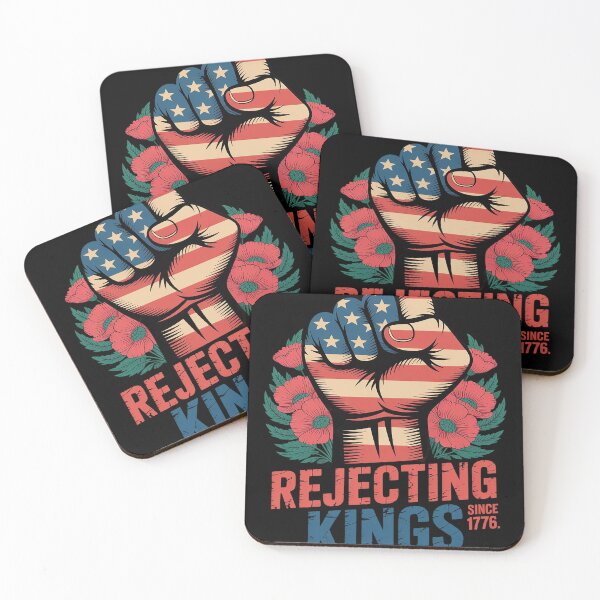 Item preview, Rejecting Kings Since 1776 Hand designed and sold by Voidbinder.