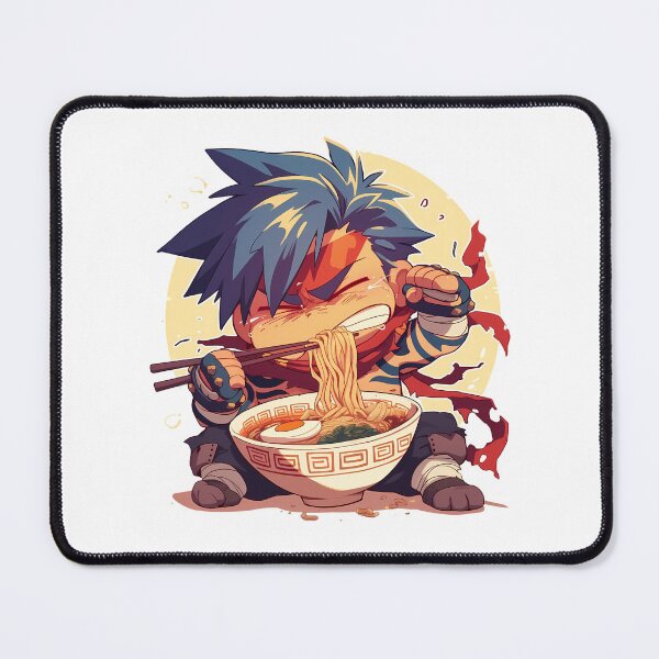 Item preview, Meiko Honma Anohana Kamina Gurren Lagann Kawaii Ramen Chibi Cute Anime Food Scene designed and sold by Raslbazola.