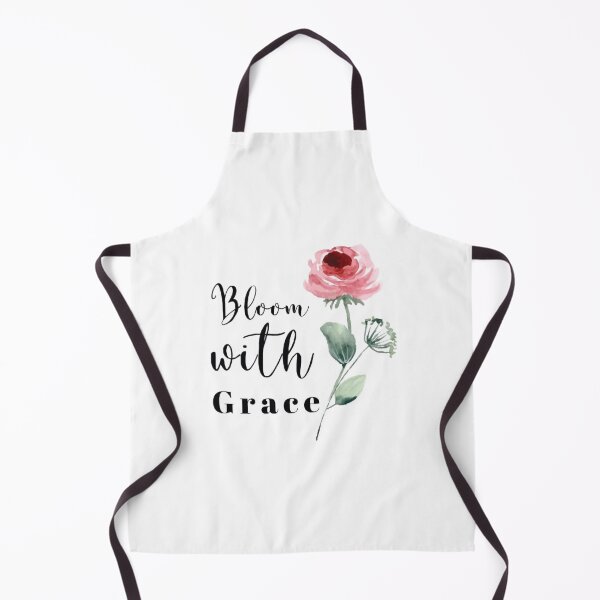 Item preview, Bloom With Grace – Elegant Watercolor Flower Quote Aesthetic. designed and sold by musabadam2013.