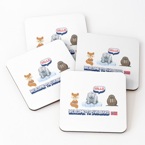 Item preview, Welcome To Svalbard Norway Arctic Fox, Polar Bear, Walrus  designed and sold by GraTEEtude.