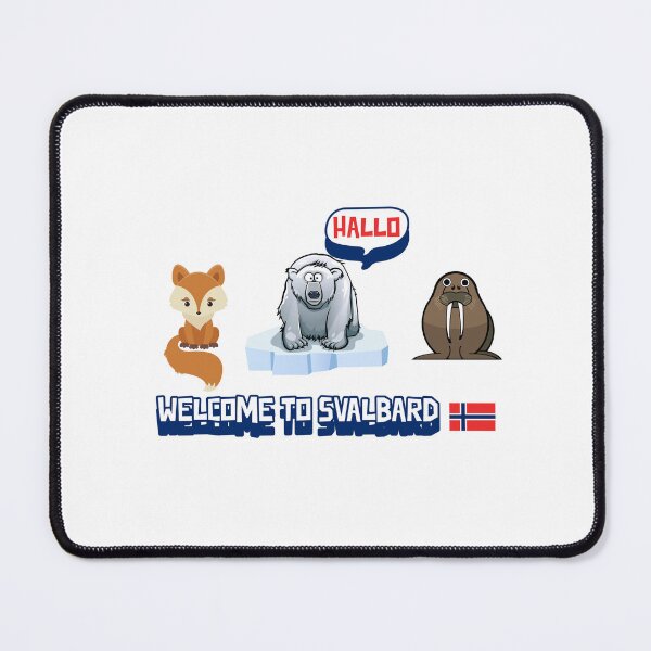 Item preview, Welcome To Svalbard Norway Arctic Fox, Polar Bear, Walrus  designed and sold by GraTEEtude.