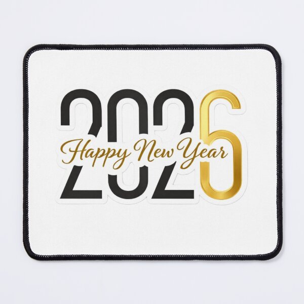 Item preview, Happy New Year 2026 – Fresh Start Positive Vibes Design designed and sold by harispatel62.