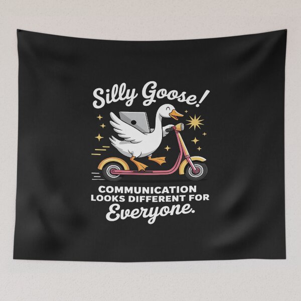 Item preview, Speech Therapy Speech Language Pathologist SLP Silly Goose 3 designed and sold by TAYLOROUSDALE.