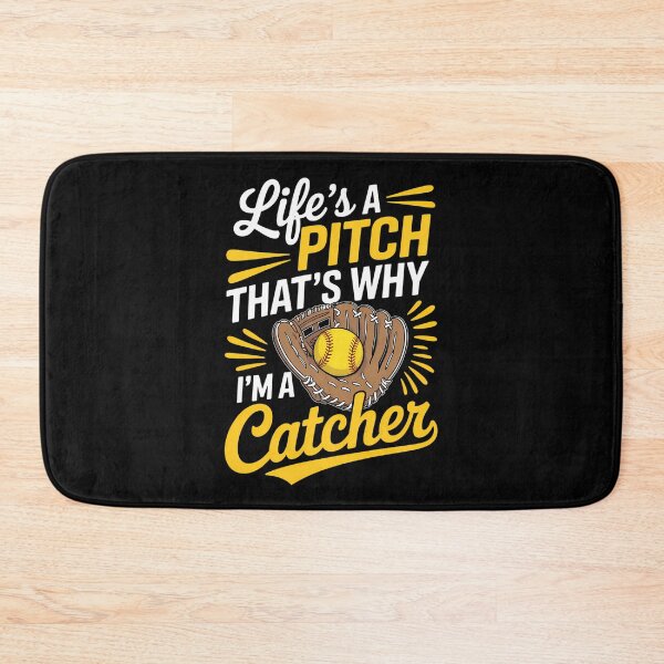 Item preview, Softball Catcher Fun designed and sold by cosmicncozyS.