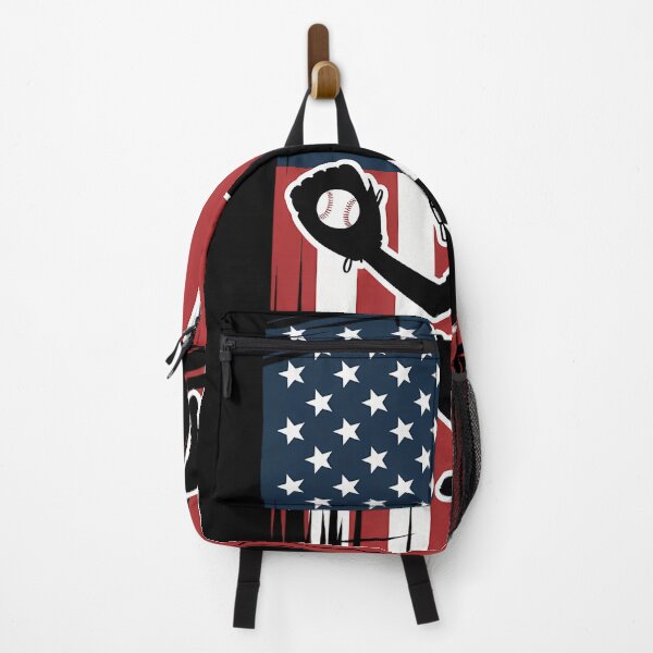 Item preview, Softball Catcher American Flag Softball Player designed and sold by cosmicncozyS.