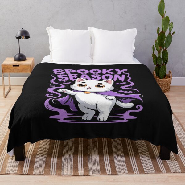 Item preview, Spooky Cat in Ghost Sheet Funny Halloween designed and sold by TAYLOROUSDALE.