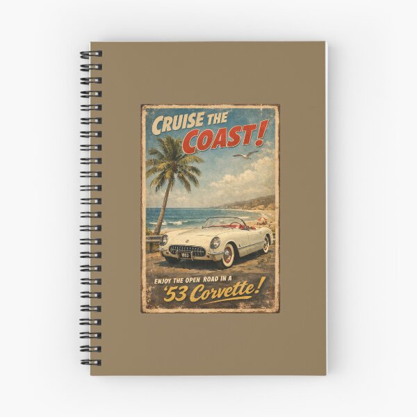 Item preview, Light Chevrolet Corvette Under the Palm. designed and sold by SmilingAnny.