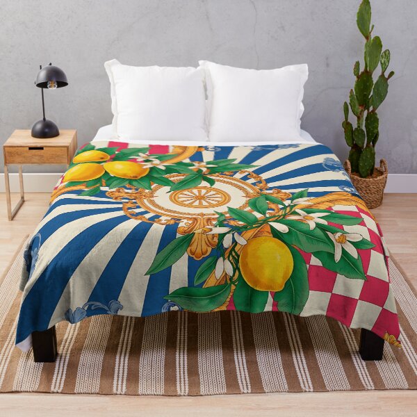 Item preview, "Sunny Lemon & Baroque Elegance: Vibrant Citrus Art for Home & Fashion" designed and sold by CHRONIN.