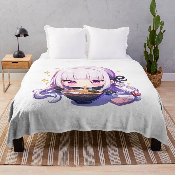 Item preview, Karen Araragi Bakemonogatari Kyoko Kirigiri Danganronpa Kawaii Ramen Chibi Cute Anime Girl designed and sold by Raslbazola.