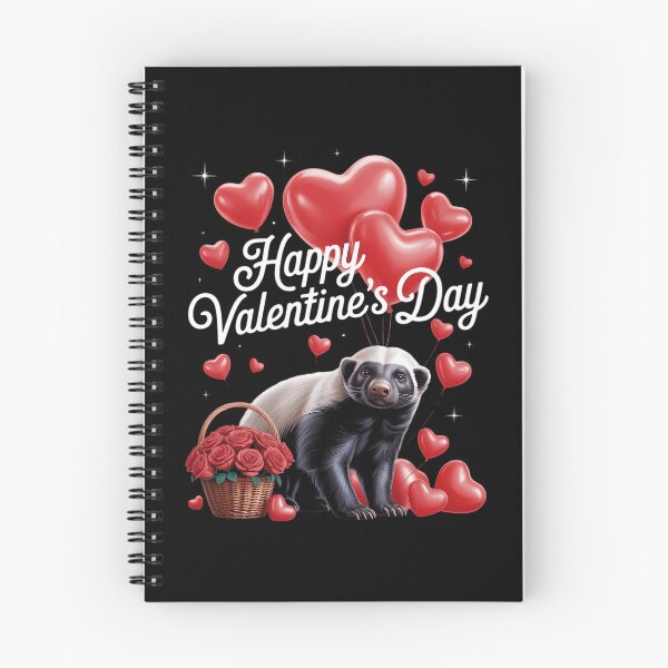 Item preview, Cute Honey Badger Lover Valentines Day Animals Heart designed and sold by Morphologiona.