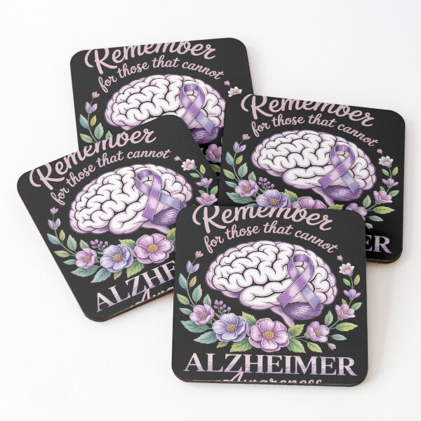 Item preview, Remember For Those That Cannot Alzheimer's Awareness Ribbon designed and sold by Voidbinder.