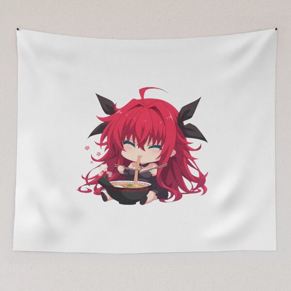 Item preview, Makoto Niijima Persona Game Rias Gremory High School Dxd Kawaii Ramen Chibi Cute Anime Girl designed and sold by Raslbazola.